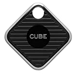 Cube Pro Key Finder Smart Tracker Bluetooth Tracker for Dogs, Kids, Cats, Luggage, Wallet, with app for Phone, Replaceable Battery Waterproof Tracking Device