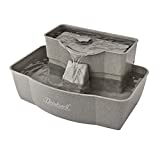 PetSafe Drinkwell Multi-Tier Cat and Dog Drinking Fountain, 100 Oz Capacity Automatic Water Dispenser for Pets, Fresh Free-Flowing Stream, Easy to Clean Hygienic Durable Material, Filters Included